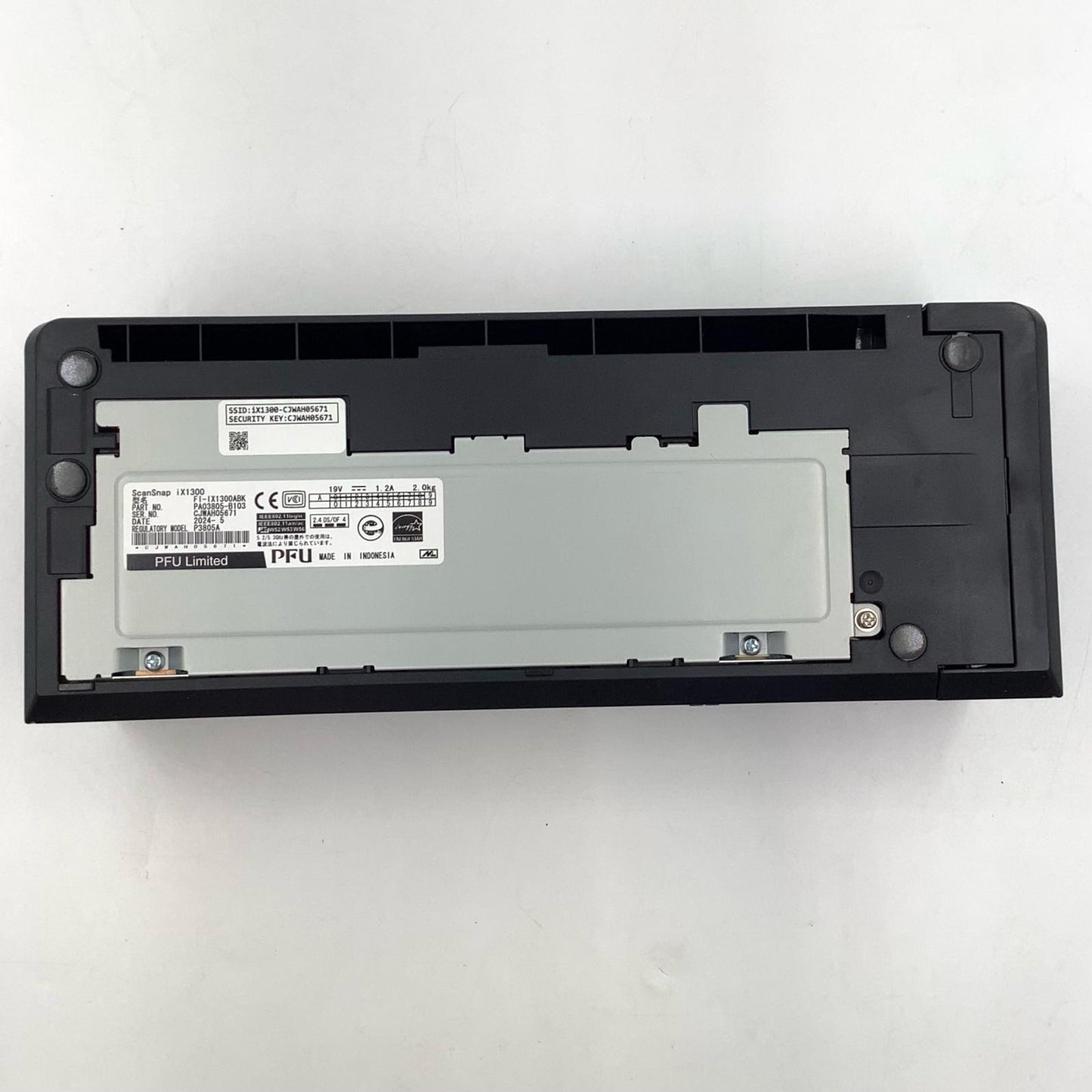 【全額返金保証】【最速発送】PFU スキャナー FI-IX1300ABK 動作確認済