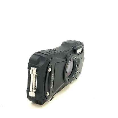 【全額返金保証】【最速発送】RICOH コンパクトデジタルカメラ WG-80 ブラック　 動作確認済