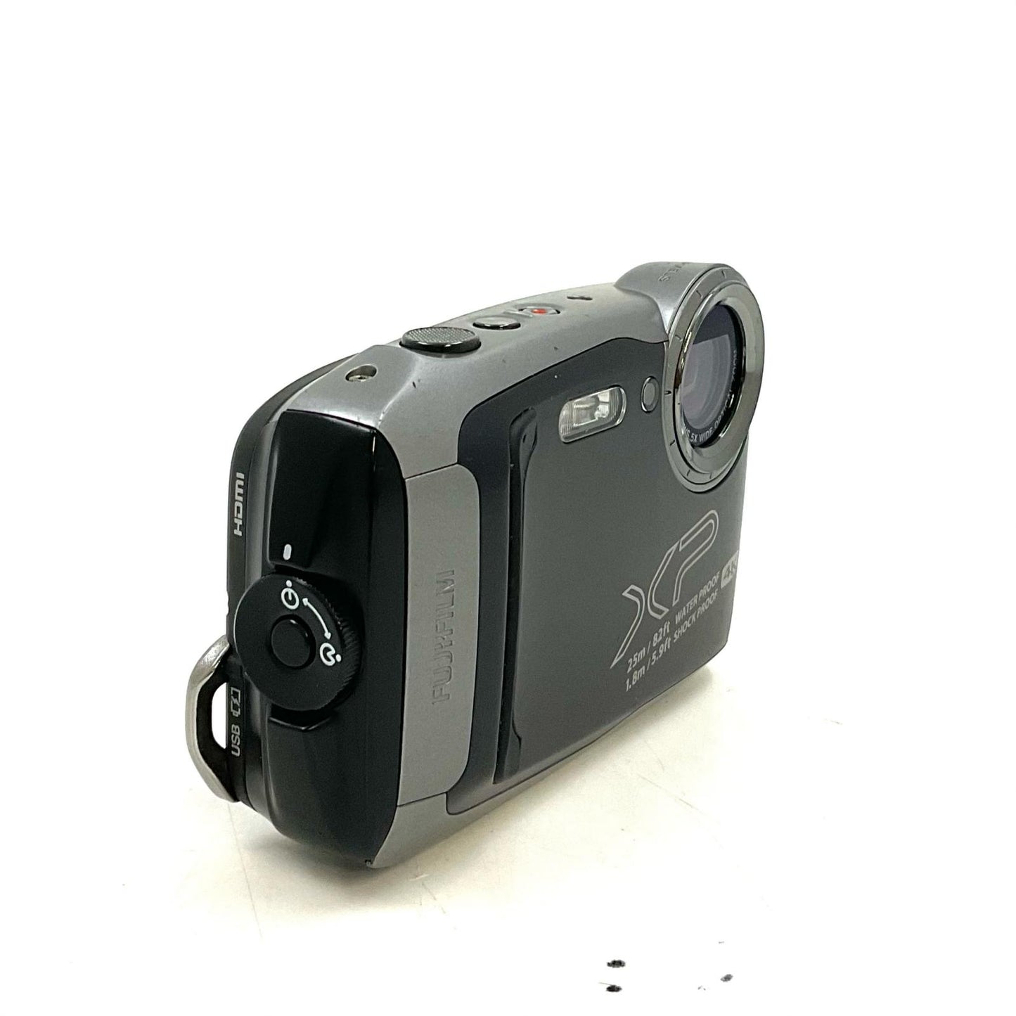 【全額返金保証】【最速発送】FUJIFILM コンパクトデジタルカメラ FinePix XP140 シルバー 動作確認済