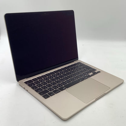 【全額返金保証】【最速発送】Apple MacBook Air 13インチ 2022 Apple M2 16GB 512GB スターライト 92% 美品 動作確認済
