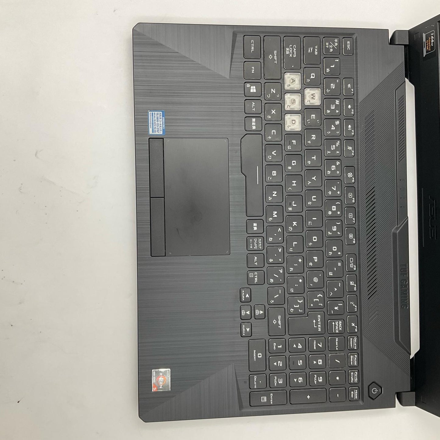 【全額返金保証】【最速発送】ASUS TUF Gaming A15 FA506IH-R5G1650F Ryzen 5 4600H 16GB M.2 SSD 512GB GTX 1650 100% 美品 動作確認済