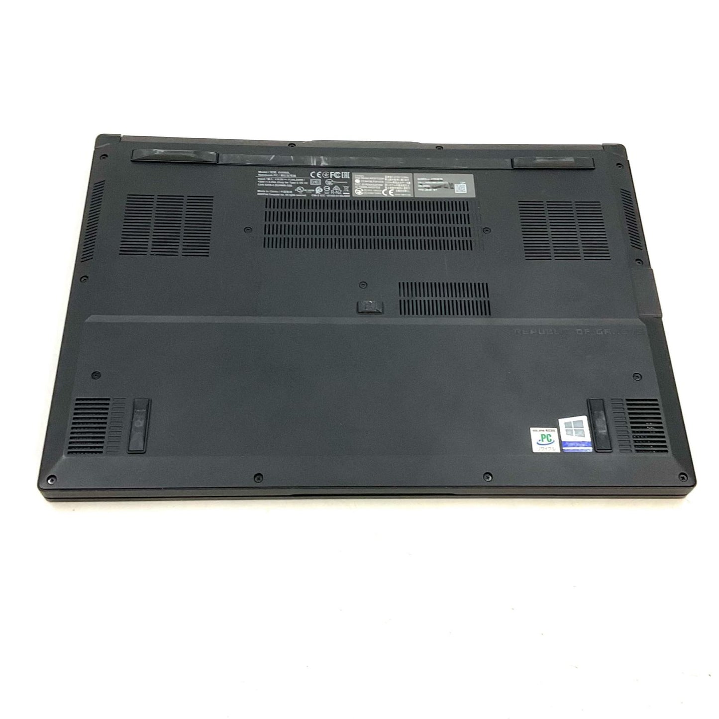 【全額返金保証】【最速発送】ASUS ROG Zephyrus M15 GU502L i7-10750H 16GB SSD 1TB RTX 2070 80.1% 動作確認済