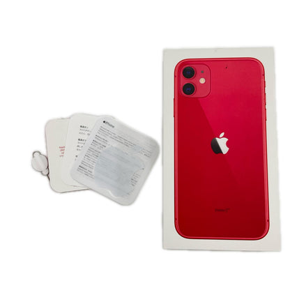 【全額返金保証】【最速発送】Apple iPhone iPhone 11 64GB (PRODUCT)RED Softbank 白ロム 美品 動作確認済 81%