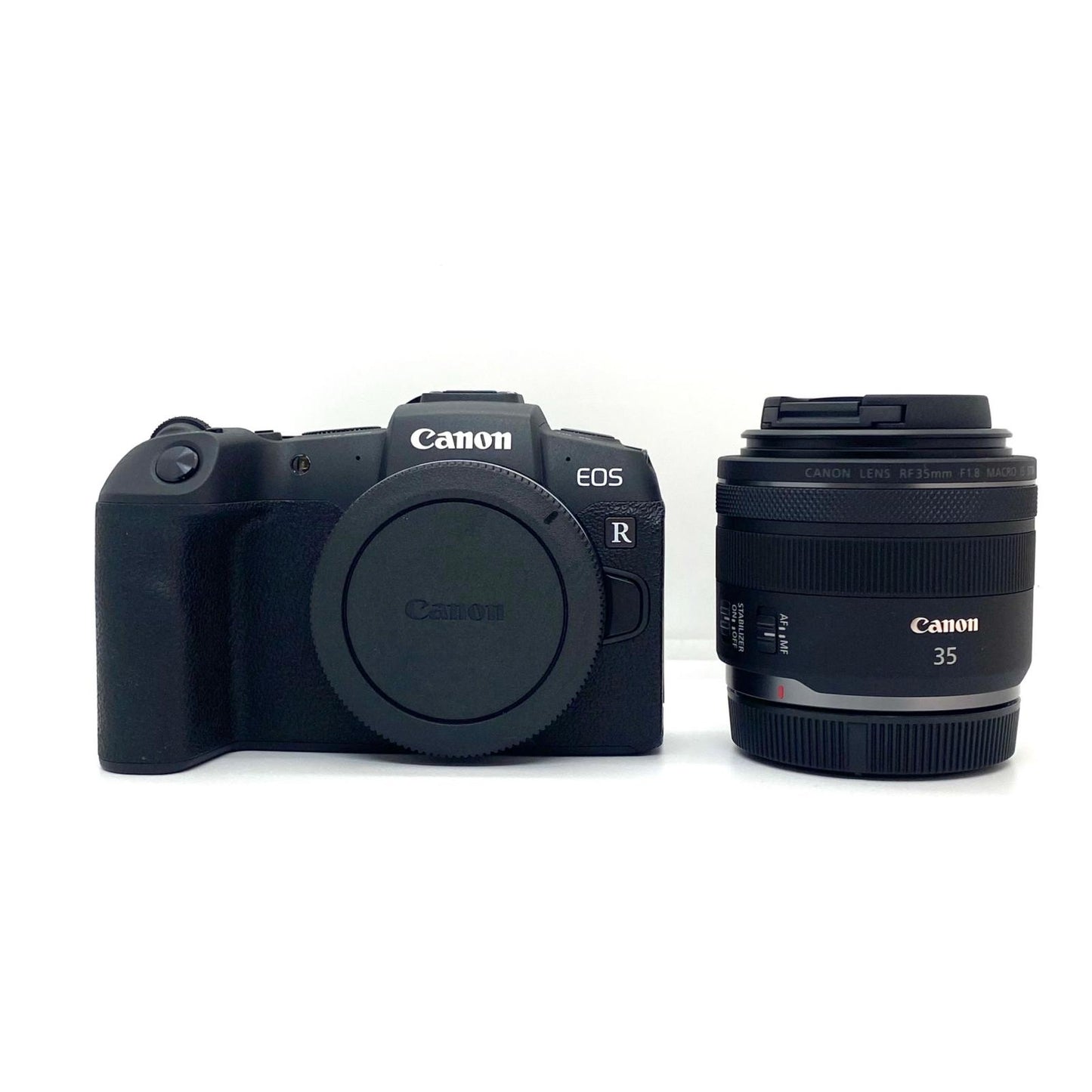 【全額返金保証】【最速発送】Canon デジタル一眼 EOS RP RF35 MACRO IS STM レンズキット ブラック 超美品 動作確認済