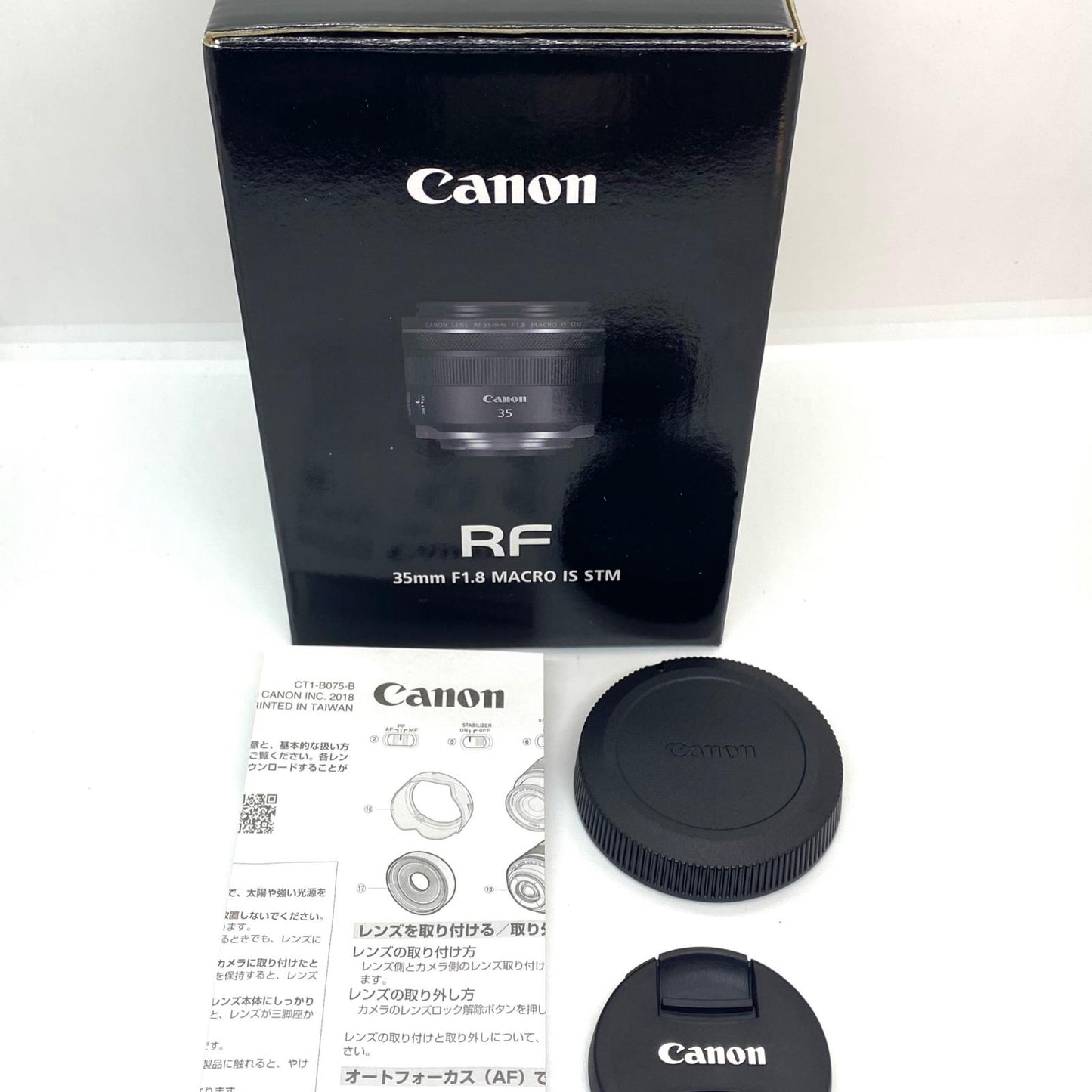 【全額返金保証】【最速発送】Canon デジタル一眼 EOS RP RF35 MACRO IS STM レンズキット ブラック 超美品 動作確認済