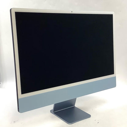 【全額返金保証】【最速発送】Apple iMac 24インチ Apple M3 24GB 1TB ブルー 美品 動作確認済
