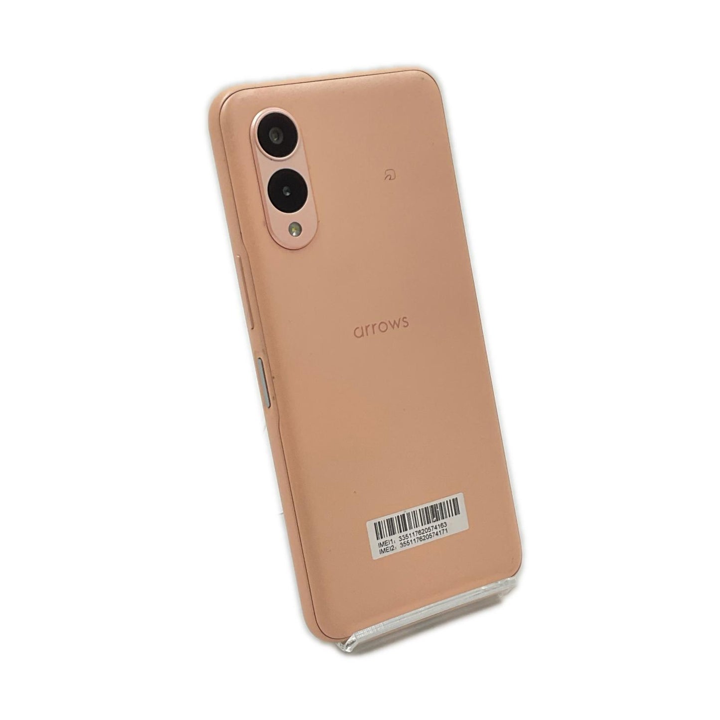 【全額返金保証】【最速発送】富士通 arrows We2 64GB ライトオレンジ Softbank A402FC 白ロム 動作確認済