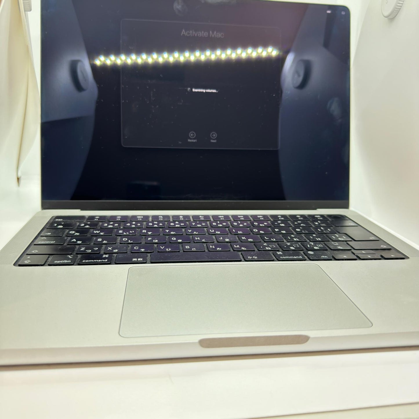 【全額返金保証】【最速発送】Apple MacBook Pro 14インチ 2021 M1Max 10CORE 32GB 1TB シルバー 82% 動作確認済