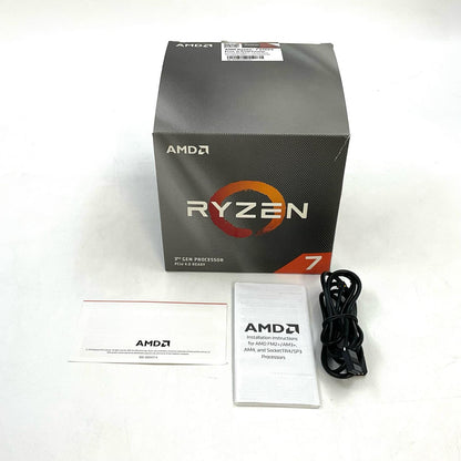 【全額返金保証】【最速発送】AMD CPU AMD Ryzen 7 3700X BOX 美品 動作確認済