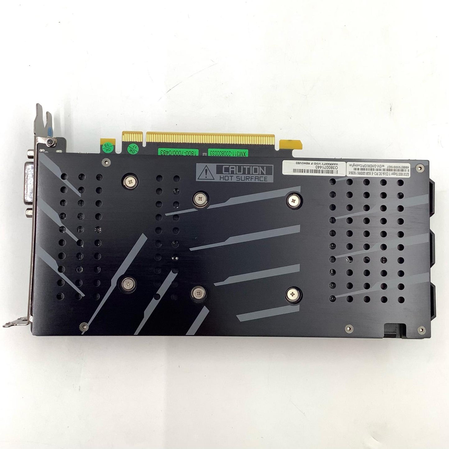 【全額返金保証】【最速発送】玄人志向 グラフィックボード NVIDIA GeForce GTX 1660 SUPER GG-GTX1660SP-E6GB/DF 美品 動作確認済