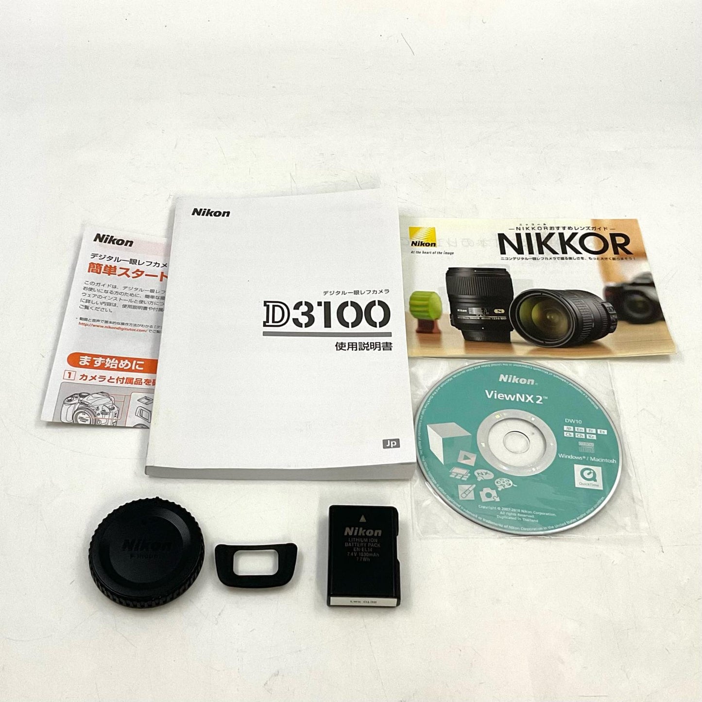 【最速発送】Nikon デジタル一眼 D3100 ブラック【難有】