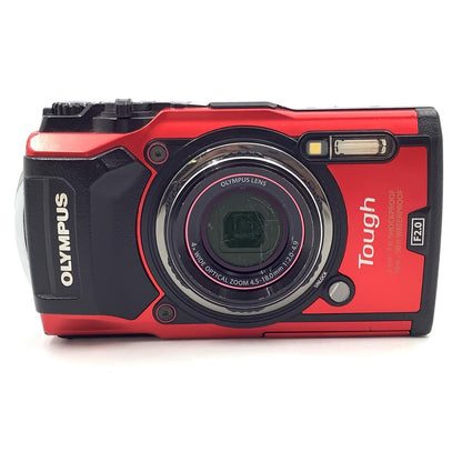 【全額返金保証】【最速発送】OLYMPUS コンパクトデジタルカメラ Tough TG-5 [レッド] 動作確認済