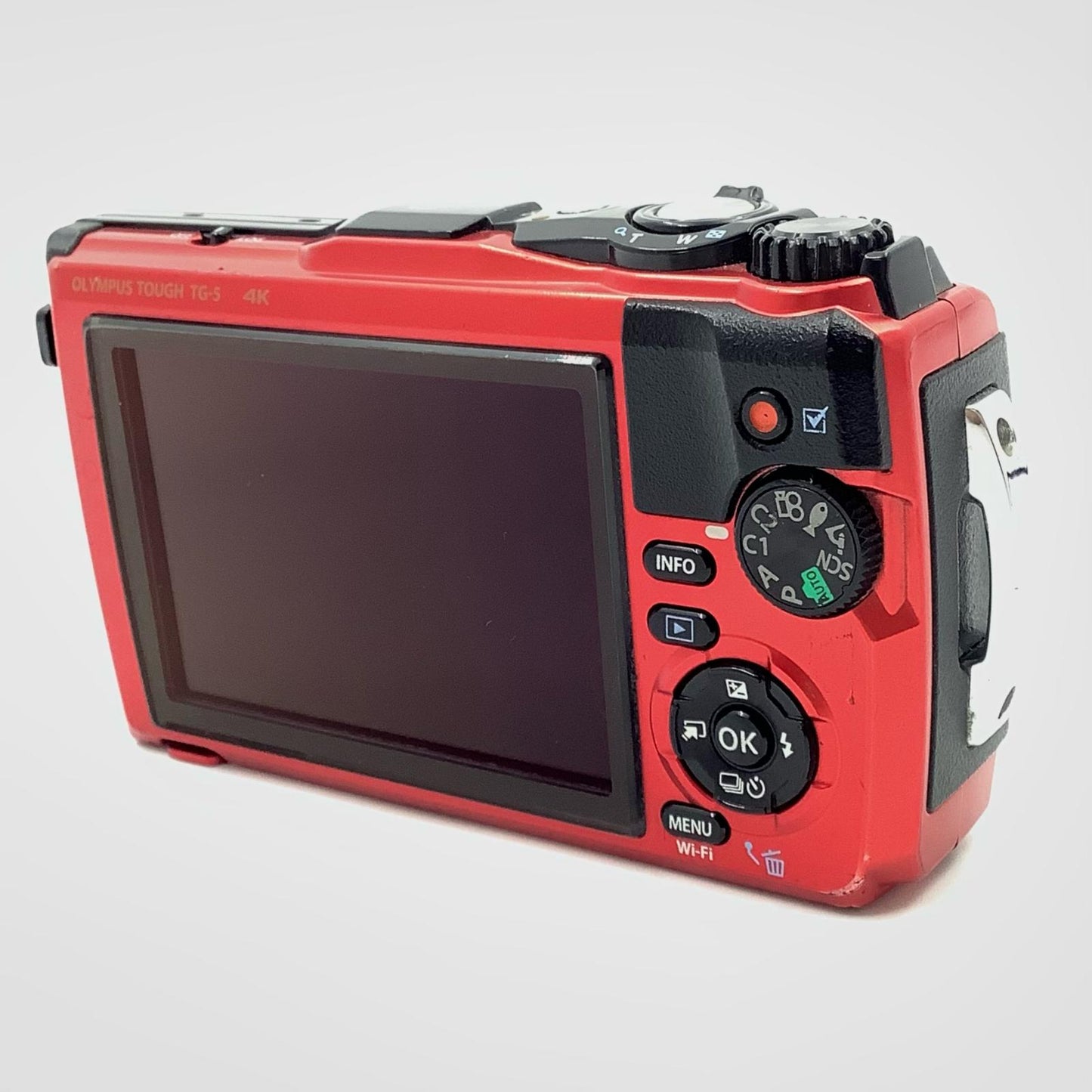 【全額返金保証】【最速発送】OLYMPUS コンパクトデジタルカメラ Tough TG-5 [レッド] 動作確認済