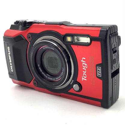 【全額返金保証】【最速発送】OLYMPUS コンパクトデジタルカメラ Tough TG-5 [レッド] 動作確認済