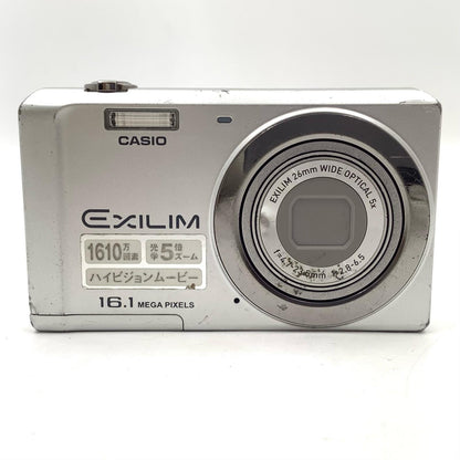 【全額返金保証】【最速発送】CASIO コンパクトデジタルカメラ EXILIM EX-ZS6SR [シルバー] 動作確認済