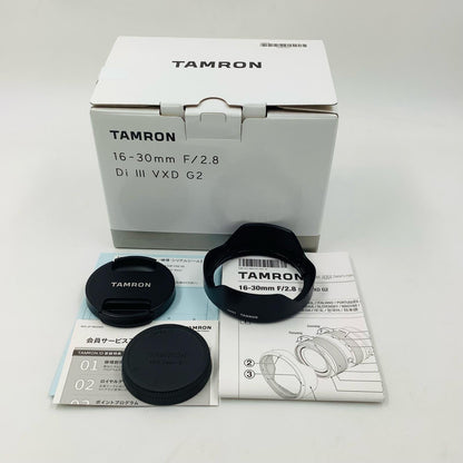 【全額返金保証】【最速発送】TAMRON 16-30mm F/2.8 Di III VXD G2 (Model A064) [ソニーE用] 美品 動作確認済