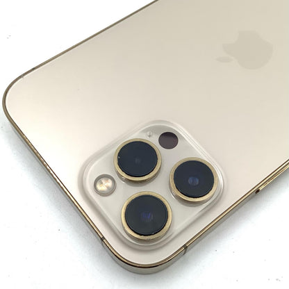 【最速発送】Apple iPhone iPhone 12 Pro Max 512GB ゴールド au 白ロム【難有】 83%