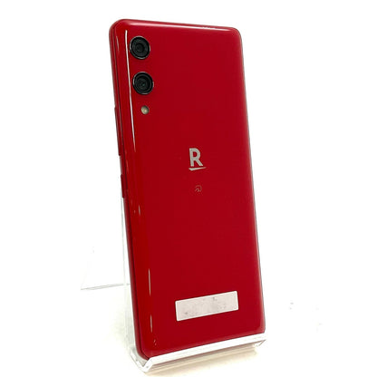 【全額返金保証】【最速発送】楽天モバイル Rakuten Hand 64GB クリムゾンレッド 楽天モバイル SIMフリー P710 白ロム 動作確認済