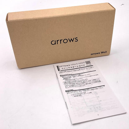 【全額返金保証】【最速発送】FCNT arrows We3 M09 128GB ブラック SIMフリー arrows We3 M09 白ロム 超美品 動作確認済
