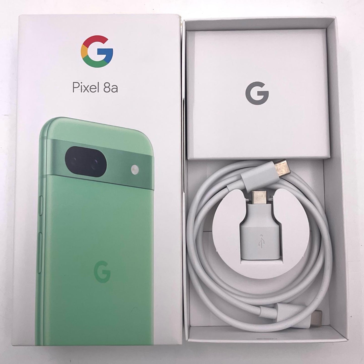 【全額返金保証】【最速発送】Google Pixel 8a 128GB アロエ SIMフリー G576D 白ロム 美品 動作確認済