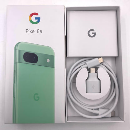 【全額返金保証】【最速発送】Google Pixel 8a 128GB アロエ SIMフリー G576D 白ロム 美品 動作確認済