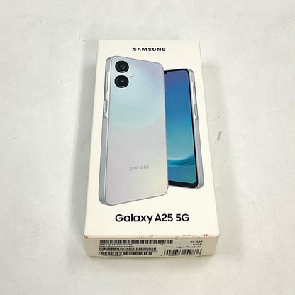 【全額返金保証】【最速発送】SAMSUNG Galaxy A25 5G 64GB ライトブルー docomo SC-53F 白ロム 新品未開封 即納OK