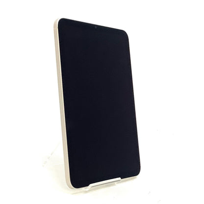 【全額返金保証】【最速発送】Apple iPad mini 8.3インチ 第6世代 256GB スターライト WiFi+Cellular SIMフリー 白ロム 美品 動作確認済
