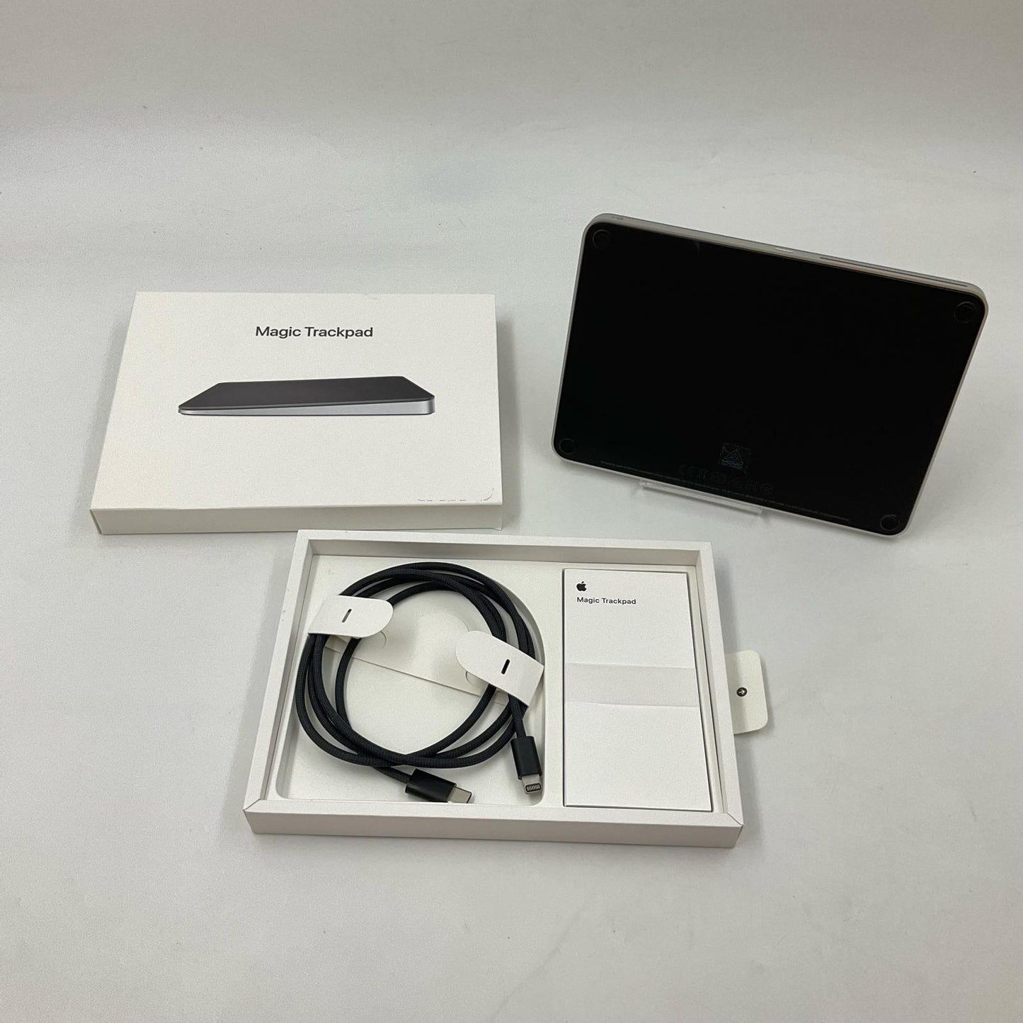 【全額返金保証】【最速発送】Apple Magic Trackpad ブラック MMMP3ZA/A 美品 動作確認済
