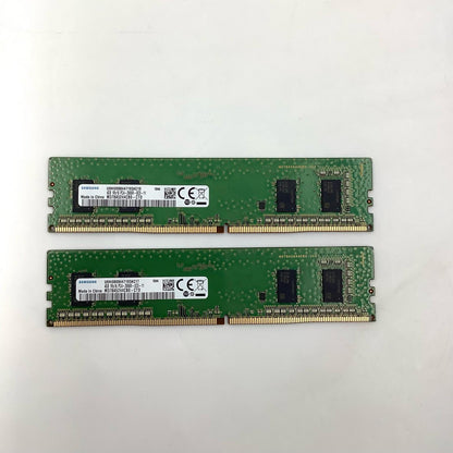 【全額返金保証】【最速発送】SAMSUNG メモリ DDR4 PC4-21300 4GBX2枚組、合計8GB M378A5244CB0-CTD 美品 動作確認済
