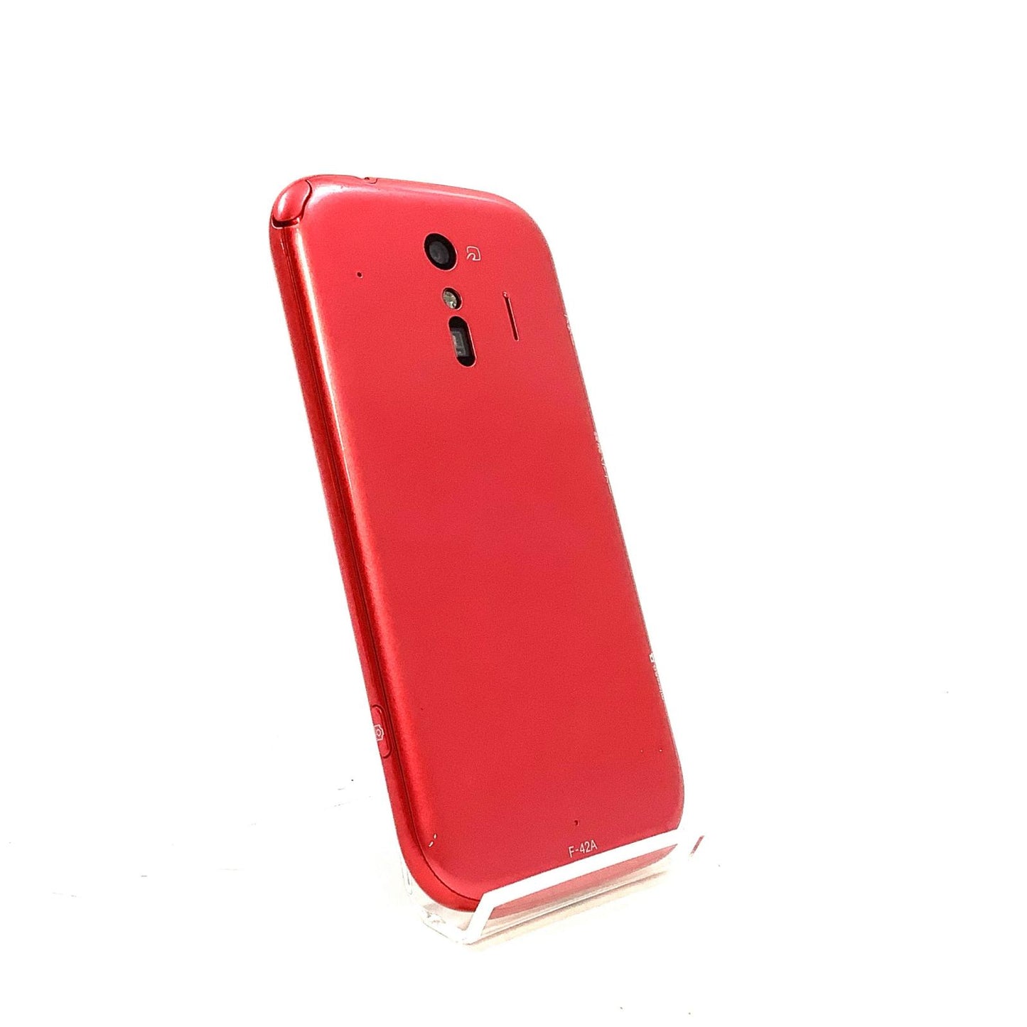 【全額返金保証】【最速発送】富士通 らくらくスマートフォン 32GB ピンク docomo F-42A 白ロム 美品 動作確認済