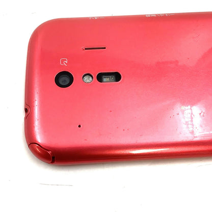 【全額返金保証】【最速発送】富士通 らくらくスマートフォン 32GB ピンク docomo F-42A 白ロム 美品 動作確認済