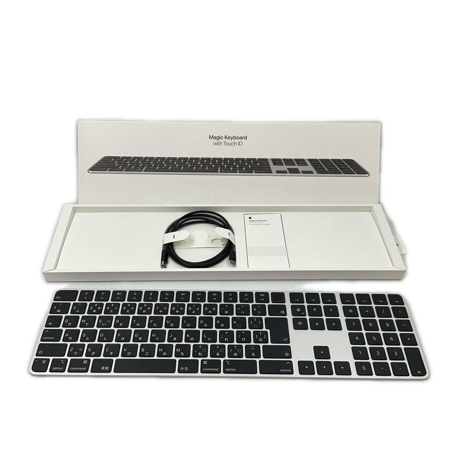 【全額返金保証】【最速発送】Apple Magic Keyboard テンキー付き (JIS) MMMR3J/A 美品 動作確認済