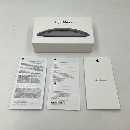 【全額返金保証】【最速発送】Apple Magic Mouse 2 MRME2J/A 美品 動作確認済