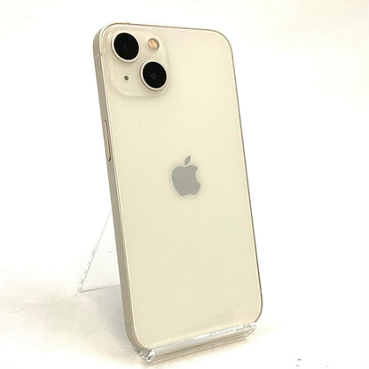 【全額返金保証】【最速発送】Apple iPhone iPhone 13 128GB スターライト Softbank SIMフリー 白ロム 動作確認済 78%