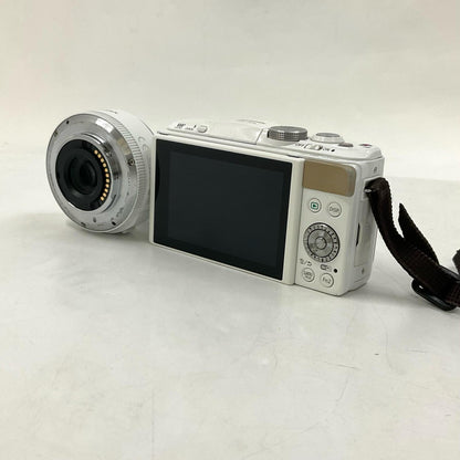 【全額返金保証】【最速発送】Panasonic デジタル一眼 LUMIX DMC-GF6X 電動ズームレンズキット ホワイト 動作確認済