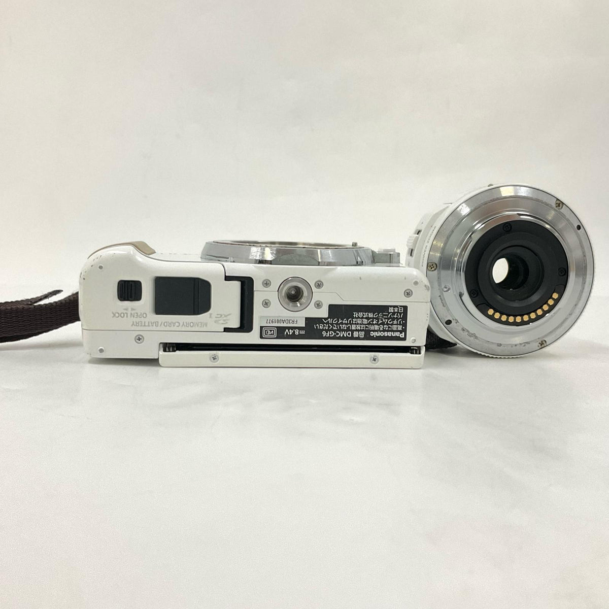 【全額返金保証】【最速発送】Panasonic デジタル一眼 LUMIX DMC-GF6X 電動ズームレンズキット ホワイト 動作確認済