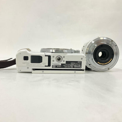 【全額返金保証】【最速発送】Panasonic デジタル一眼 LUMIX DMC-GF6X 電動ズームレンズキット ホワイト 動作確認済