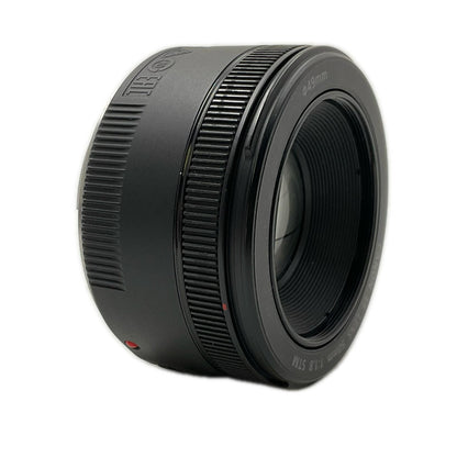 【全額返金保証】【最速発送】Canon EF50mm F1.8 STM 美品 動作確認済