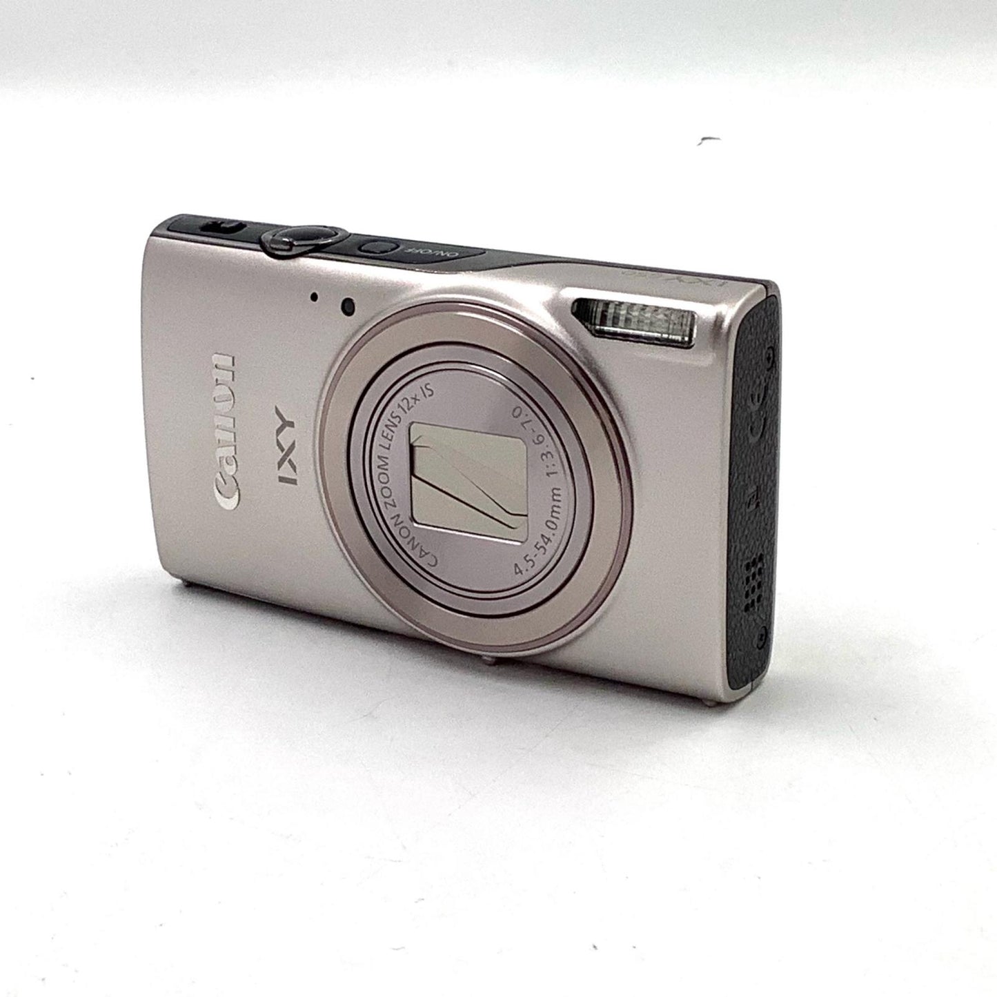 【全額返金保証】【最速発送】Canon コンパクトデジタルカメラ IXY 650 シルバー 美品 動作確認済