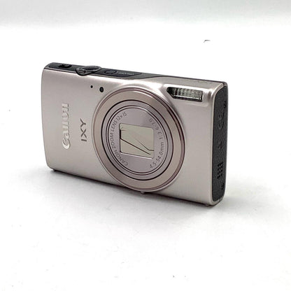 【全額返金保証】【最速発送】Canon コンパクトデジタルカメラ IXY 650 シルバー 美品 動作確認済