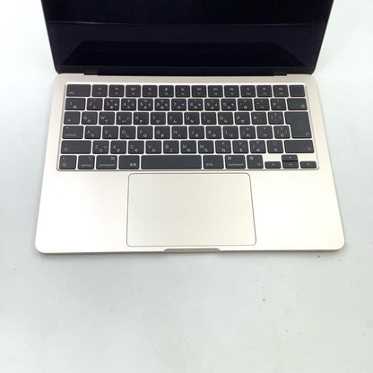 【全額返金保証】【最速発送】Apple MacBook Air 13インチ 2022 Apple M2 8GB 256GB スターライト 100% 超美品 動作確認済