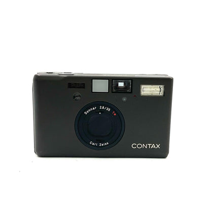 【全額返金保証】【最速発送】CONTAX T3 シングルティース チタンブラック 美品 動作確認済