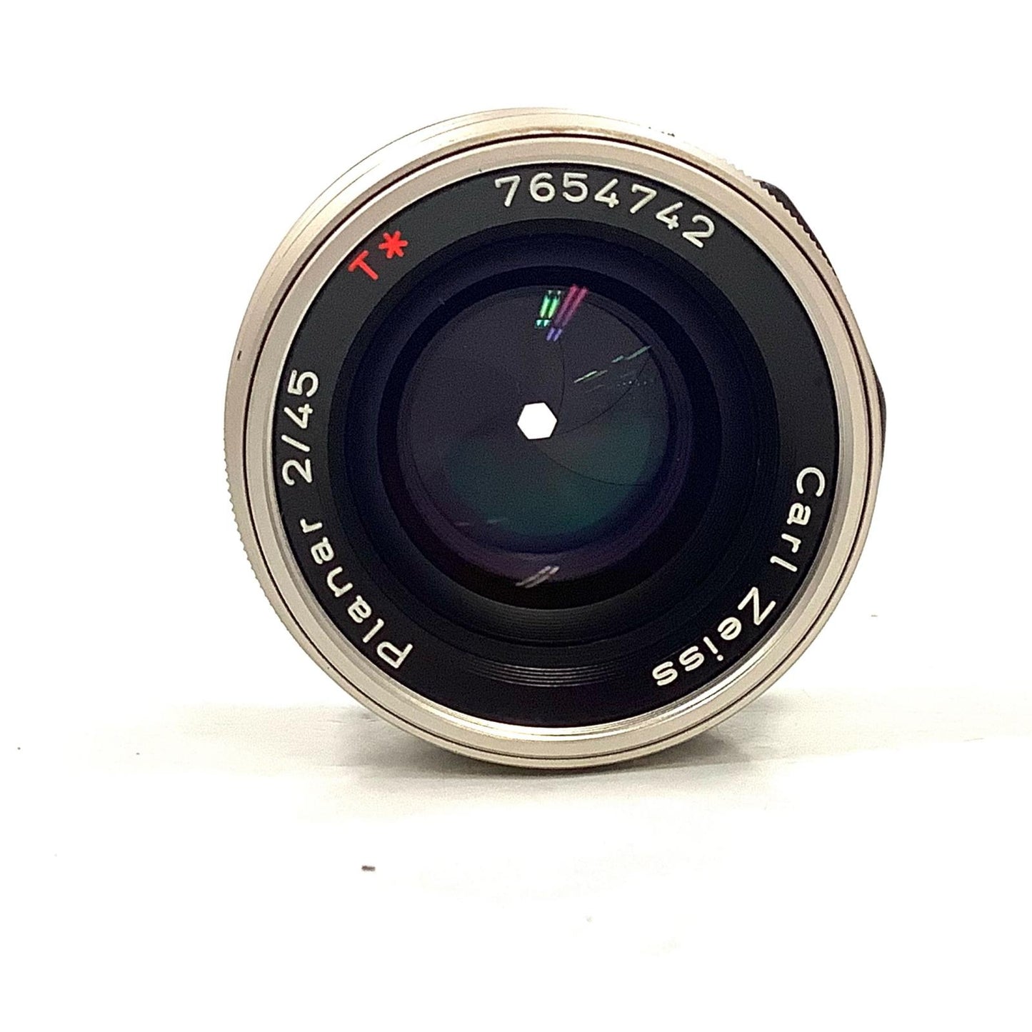 【全額返金保証】【最速発送】CONTAX Carl Zeiss Planar 45mm f2 T* 動作確認済
