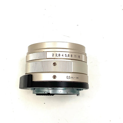 【全額返金保証】【最速発送】CONTAX Carl Zeiss Planar 45mm f2 T* 動作確認済