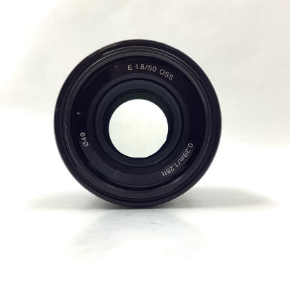 【全額返金保証】【最速発送】Sony E 50mm F1.8 OSS SEL50F18 美品 動作確認済
