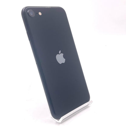 【全額返金保証】【最速発送】Apple iPhone iPhone SE（第3世代） 64GB ミッドナイト Softbank SIMフリー 白ロム 美品 動作確認済 96%