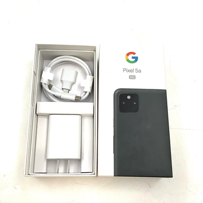 【全額返金保証】【最速発送】Google Pixel 5a 128GB モストリー ブラック SIMフリー Pixel 5a 白ロム 美品 動作確認済