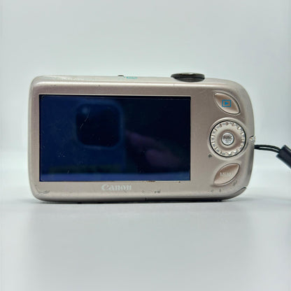 【全額返金保証】【最速発送】 コンパクトデジタルカメラ IXY DIGITAL 510 IS ゴールド 動作確認済