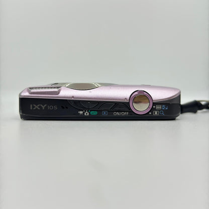 【全額返金保証】【最速発送】 コンパクトデジタルカメラ IXY 10S ピンク 動作確認済