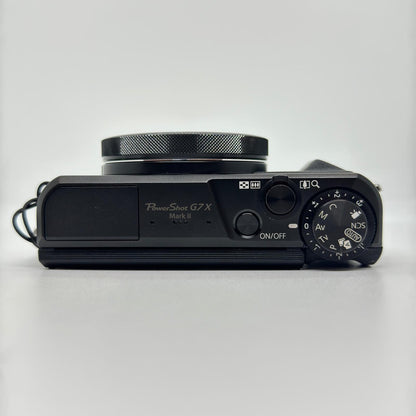 【全額返金保証】【最速発送】 コンパクトデジタルカメラ PowerShot G7X Mark II 美品 動作確認済